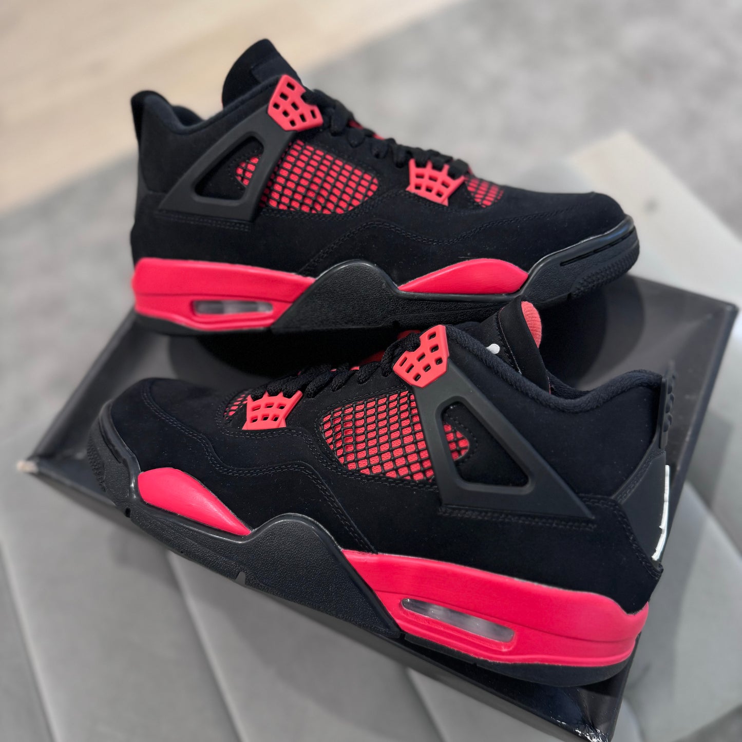 JORDAN 4 'RED THUNDER'
