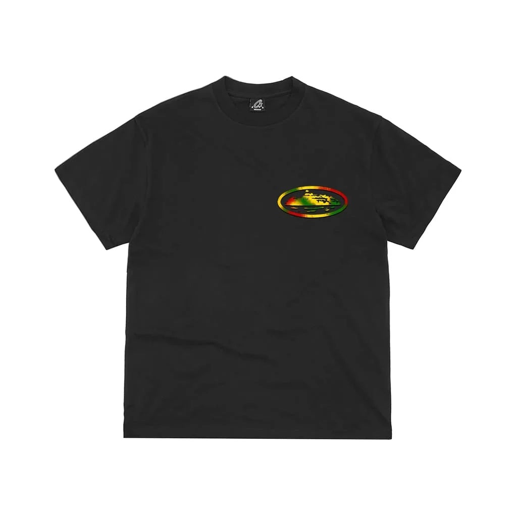 CORTEIZ SUNSET TEE BLACK (NEW BLANK)