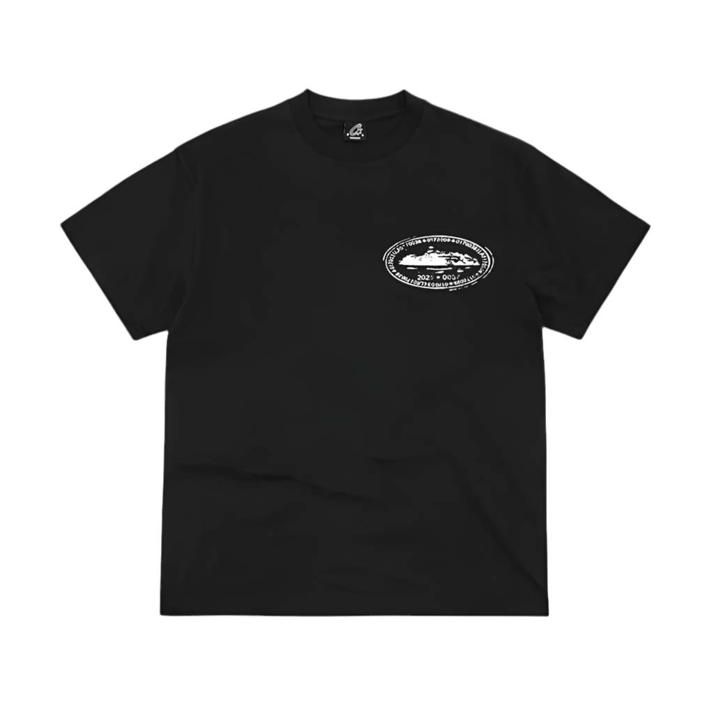 CORTEIZ ISLAND STAMP TEE BLACK (NEW BLANK)