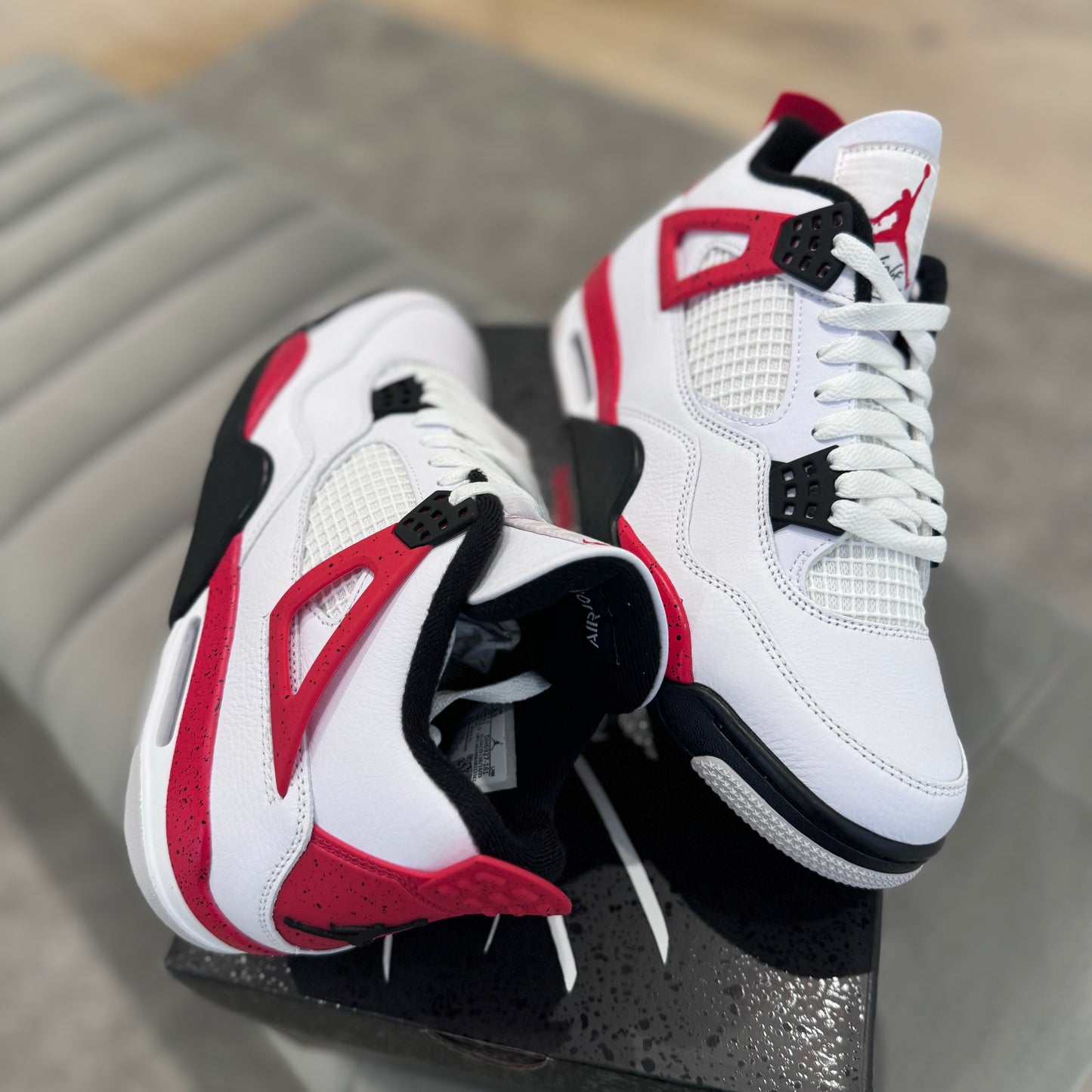 JORDAN 4 'RED CEMENT'