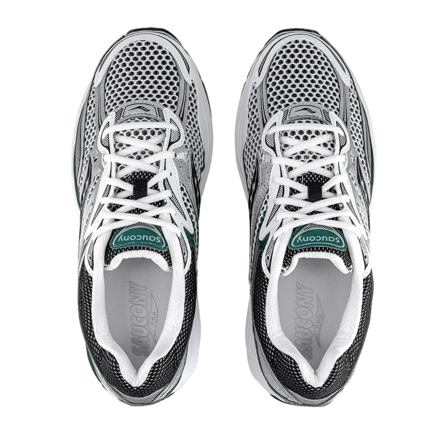 SAUCONY OG PROGRID OMNI 9 PINE GREEN SILVER