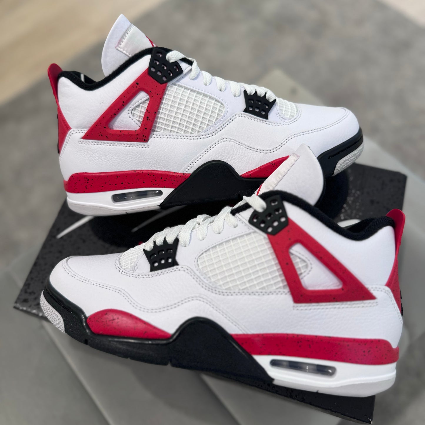 JORDAN 4 'RED CEMENT'