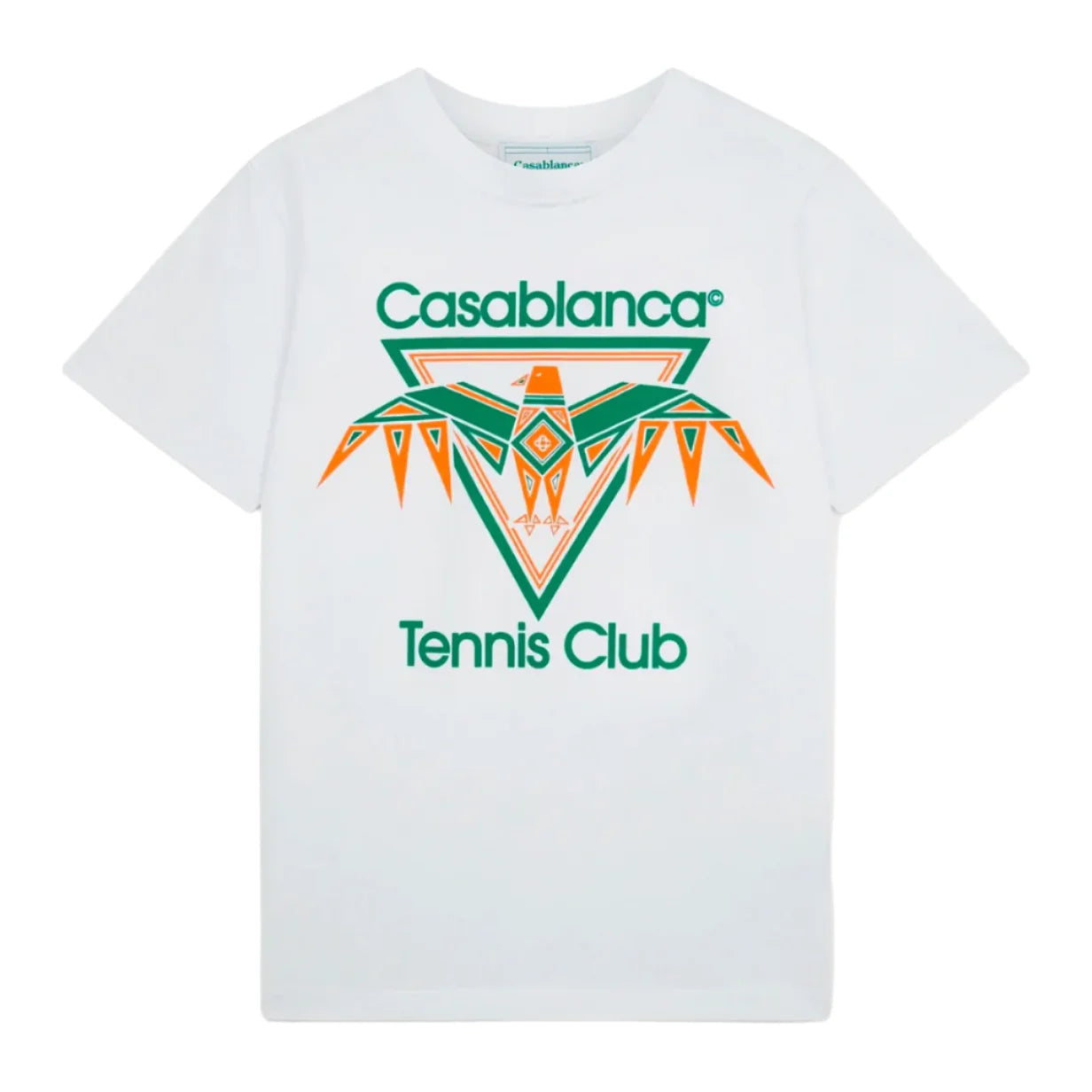 Casablanca Playful Eagle Tee White