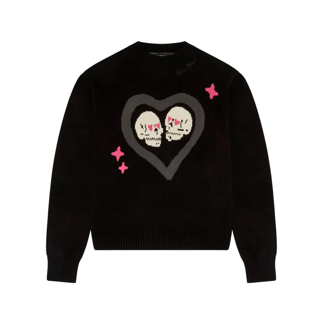 BROKEN PLANET HEARTS ARE MADE TO BE BROKEN KNIT