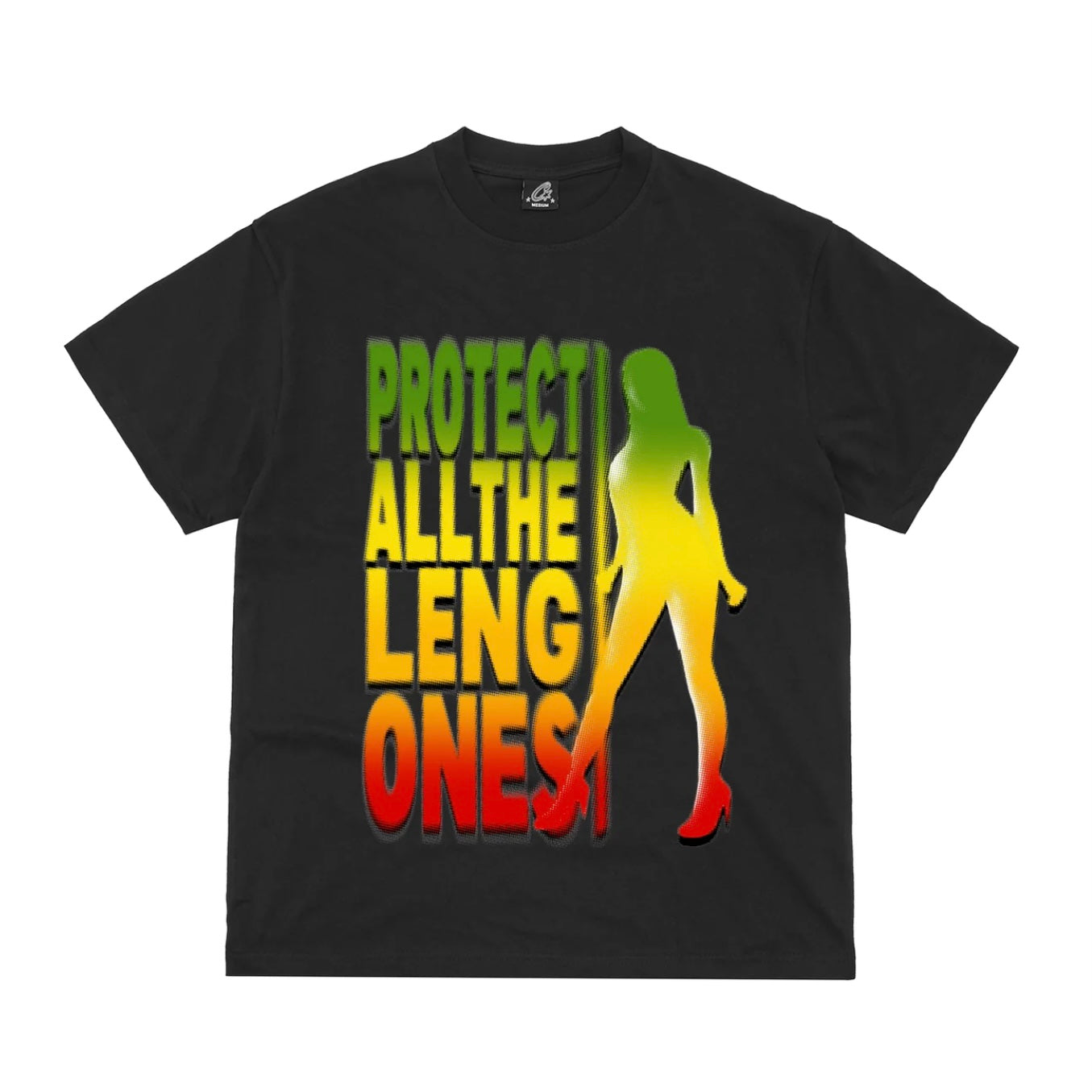 CORTEIZ LENG ONE’S TEE BLACK (NEW BLANK)