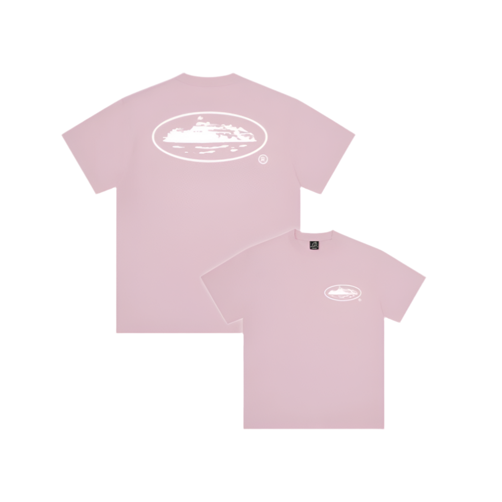CORTEIZ OG ISLAND TEE BABY PINK (NEW BLANK)