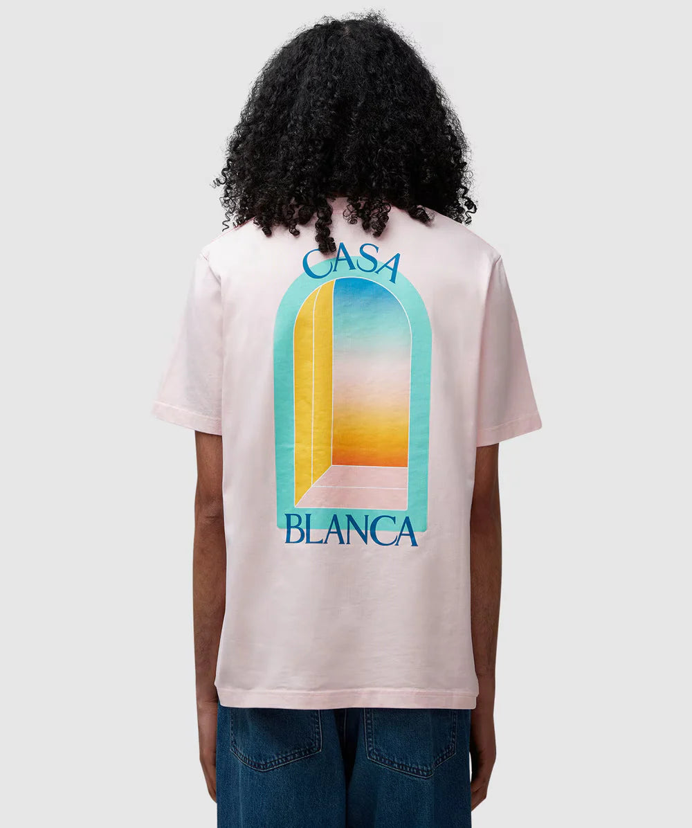 Casablanca L’Arch Colore Tee Pink
