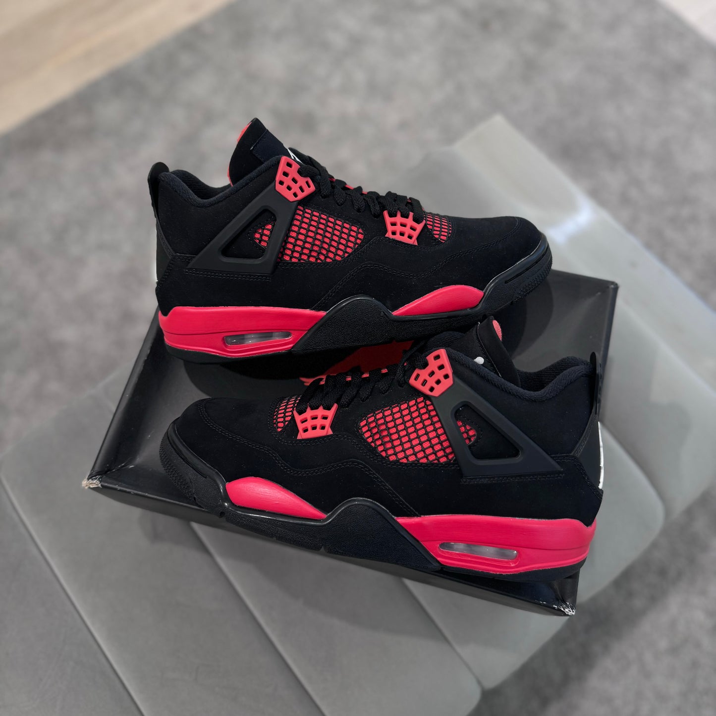 JORDAN 4 'RED THUNDER'