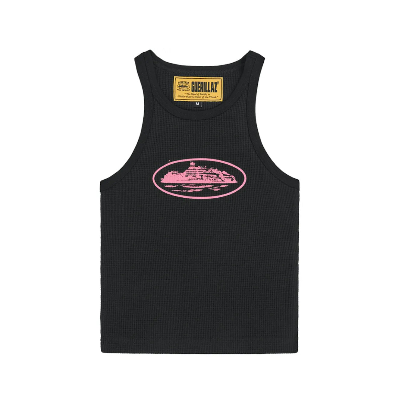 CORTEIZ ALCATRAZ TANK TOP ‘BLACK/HOT PINK’