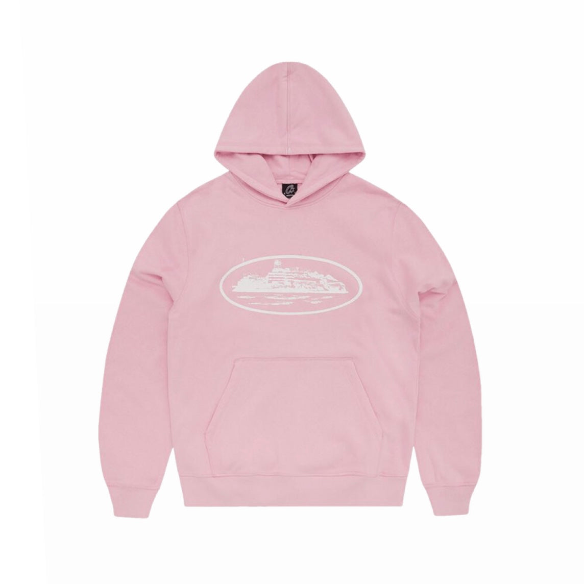 CORTEIZ ALCATRAZ HOODIE BABY PINK