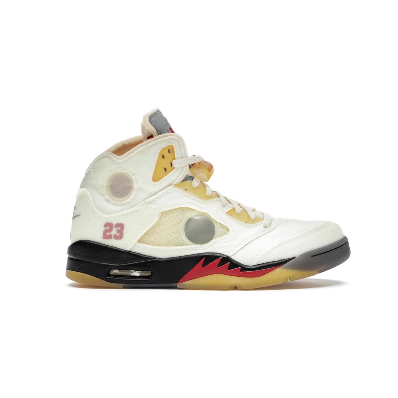 NIKE JORDAN 5 OFFWHITE 'SAIL'