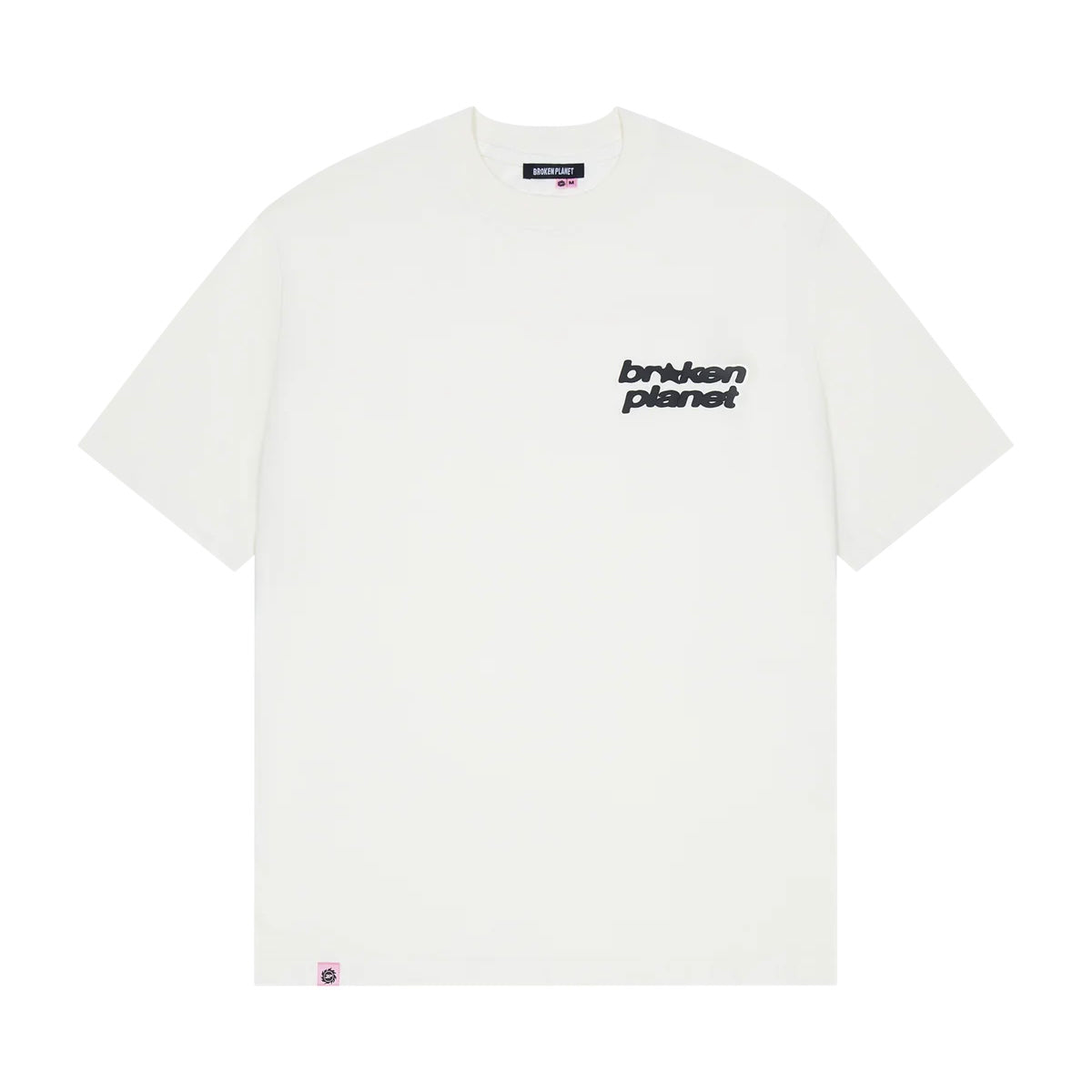 BROKEN PLANET BASICS TEE VANILLA WHITE