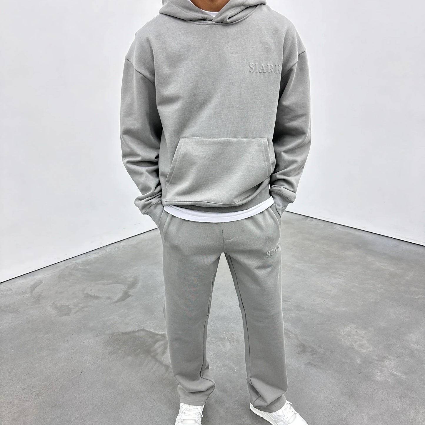 Siarr Puff Joggers Dove Grey