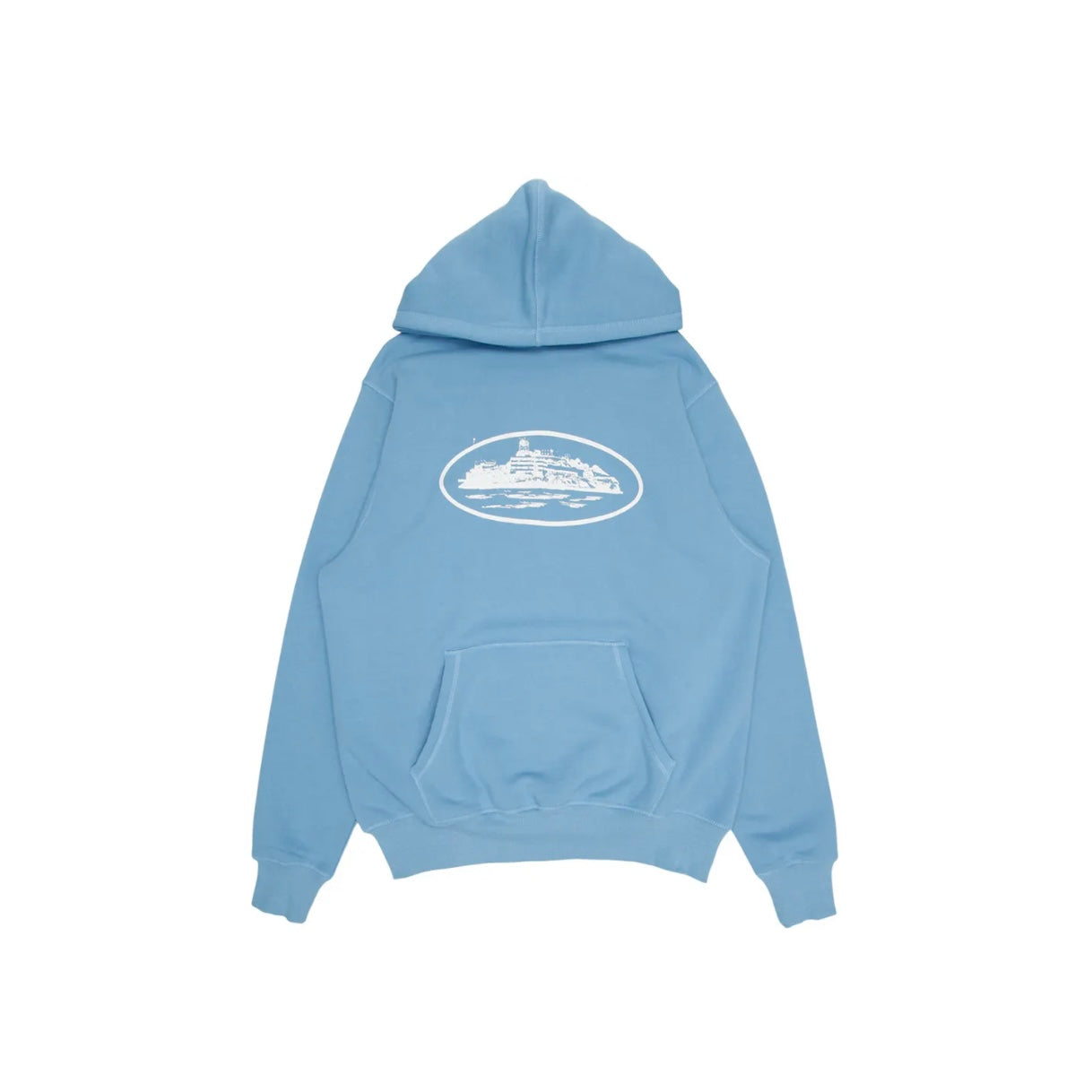 CORTEIZ ALCATRAZ HOODIE BABY BLUE