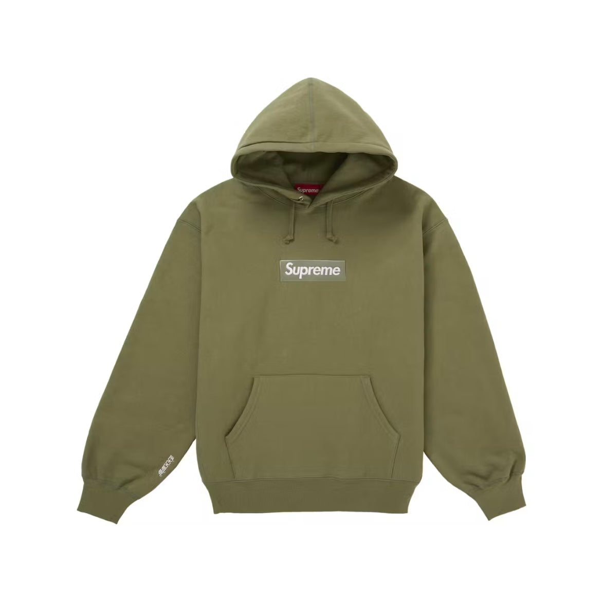 Supreme Box Logo Hoodie Light Olive (FW25)