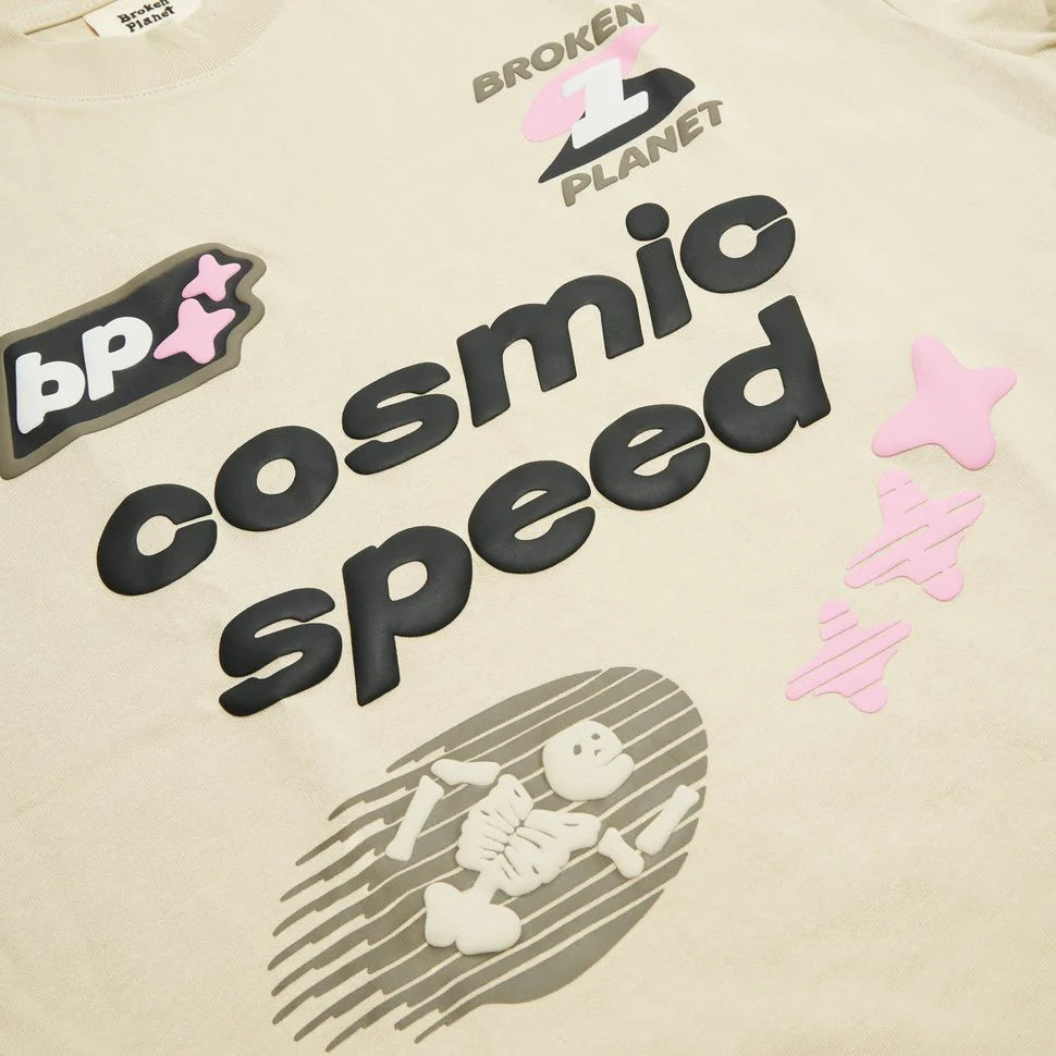 BROKEN PLANET MARKET COSMIC SPEED TEE BONE