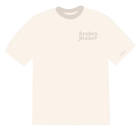 BROKEN PLANET MARKET BASICS BONE TEE