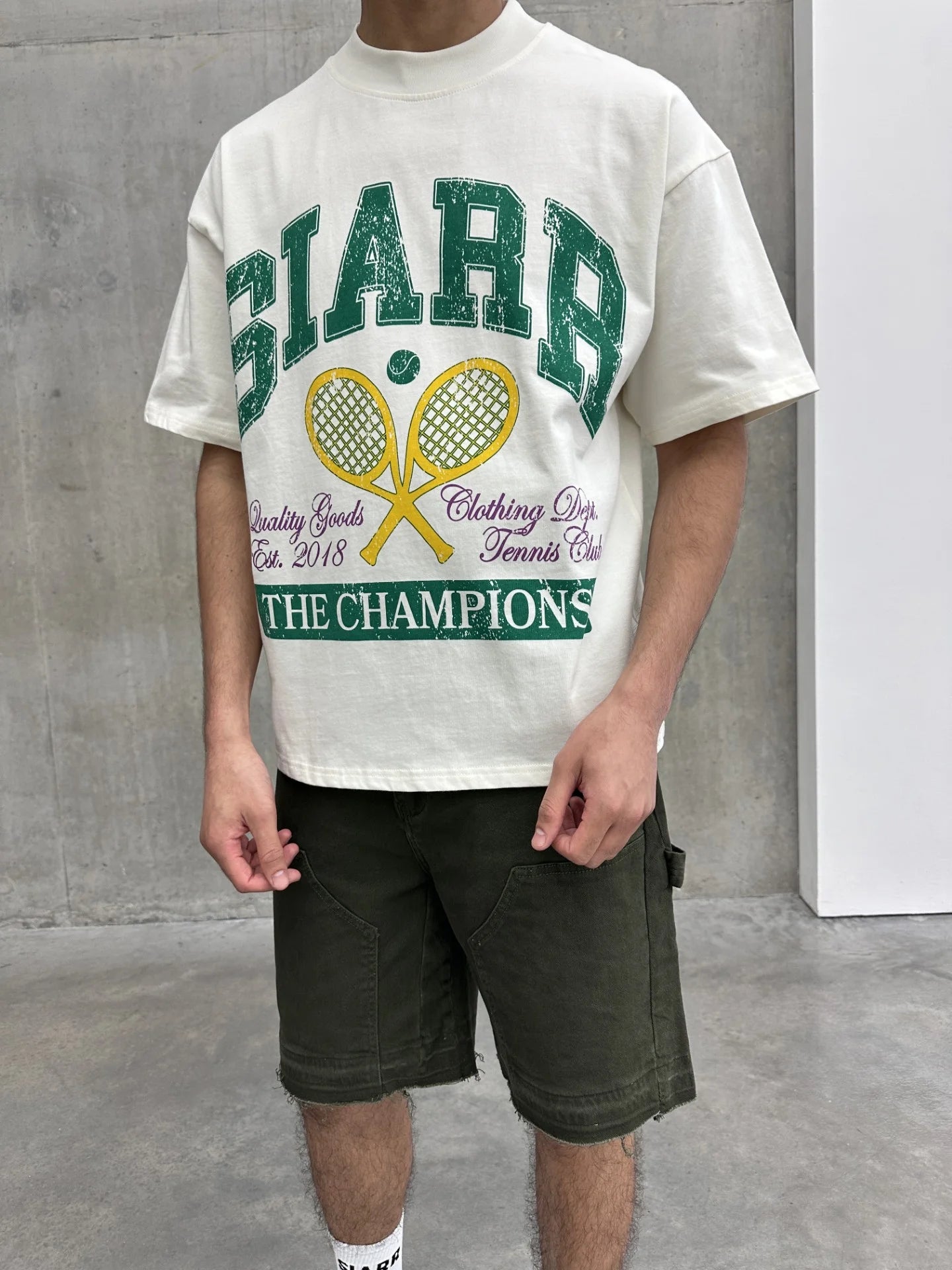 Siarr Tennis Tee Cream