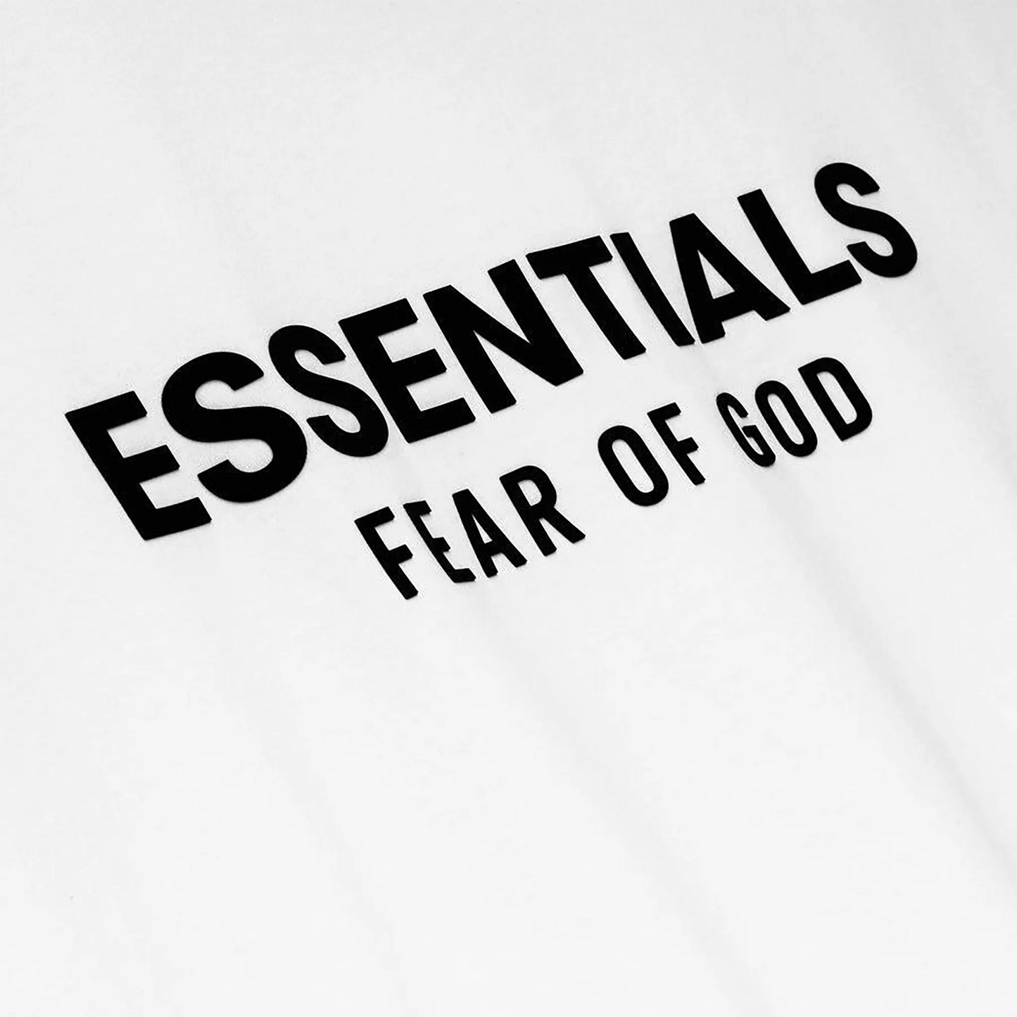 ESSENTIALS AW24 TEE ‘WHITE BLACK’