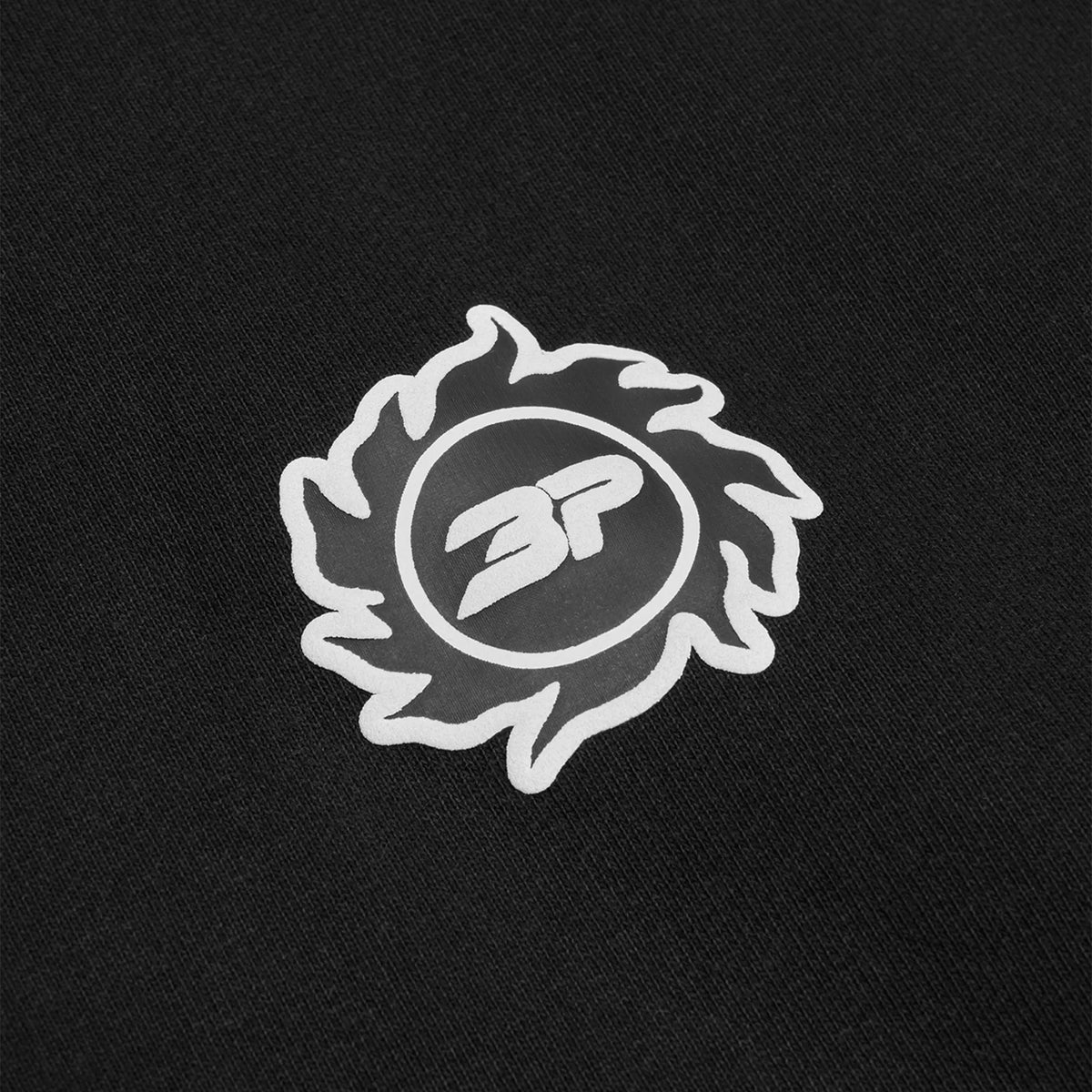 BROKEN PLANET SUN ZIP UP HOODIE ‘MIDNIGHT BLACK’