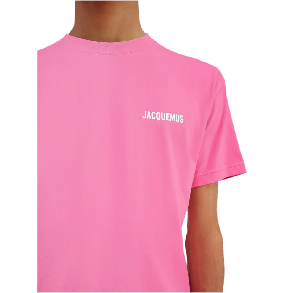 Jacquemus Logo Tee Pink