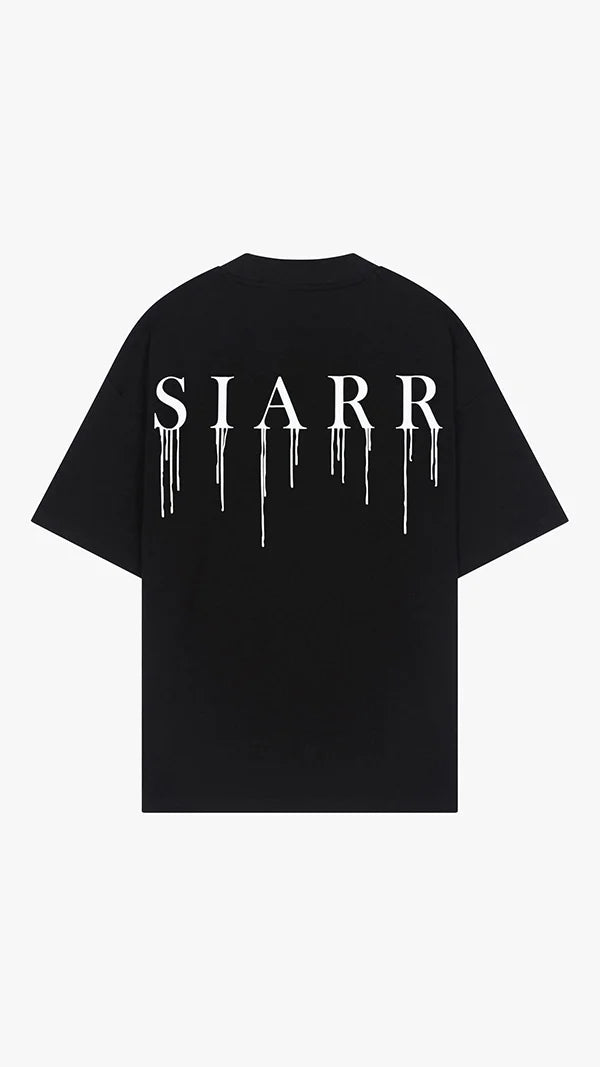 Siarr Drip Tee Black