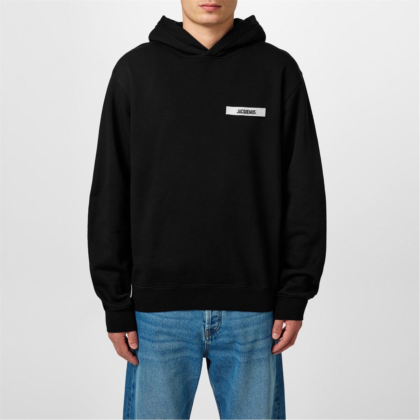 Jacquemus Gros Grain Hoodie Black