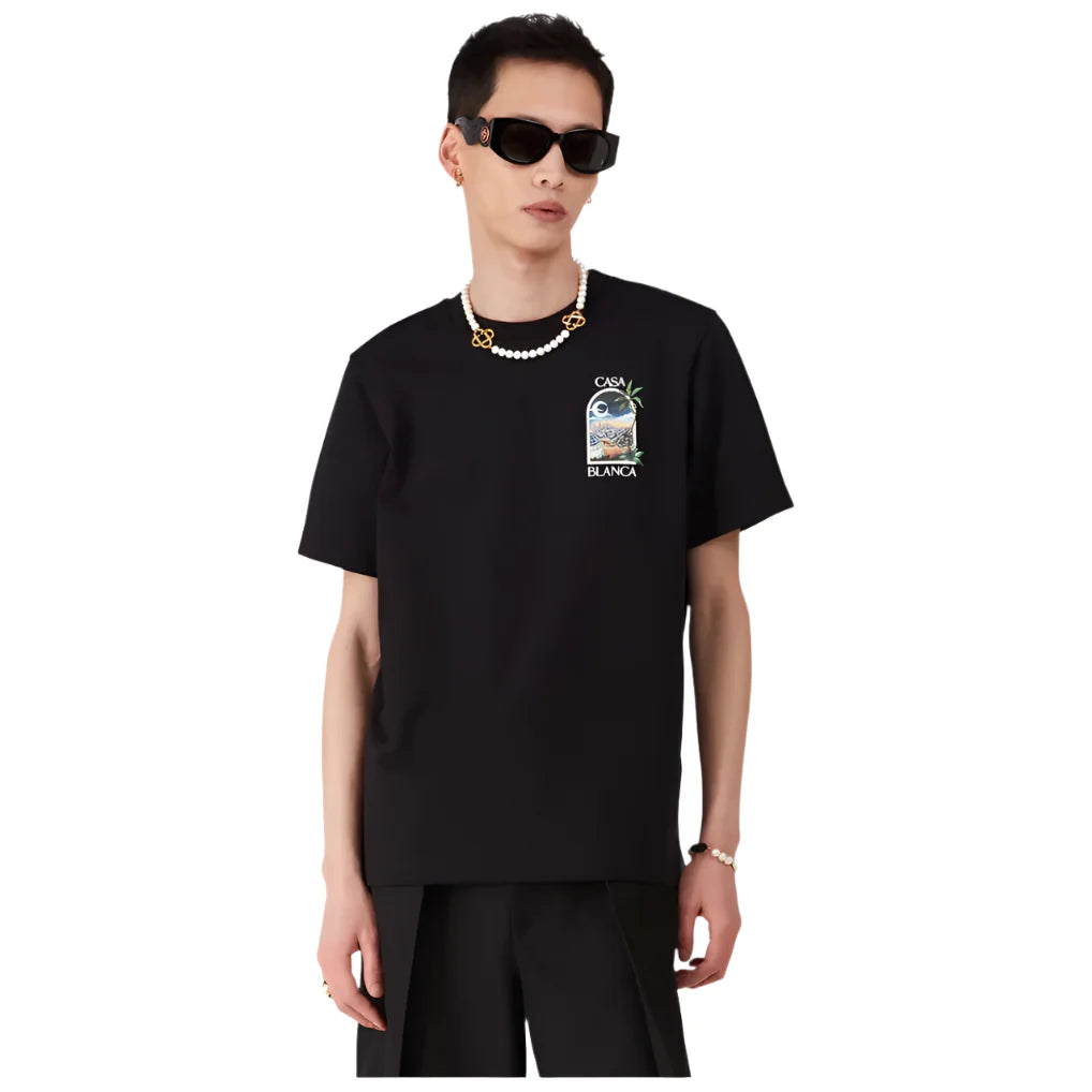 Casablanca La Night Tee Black