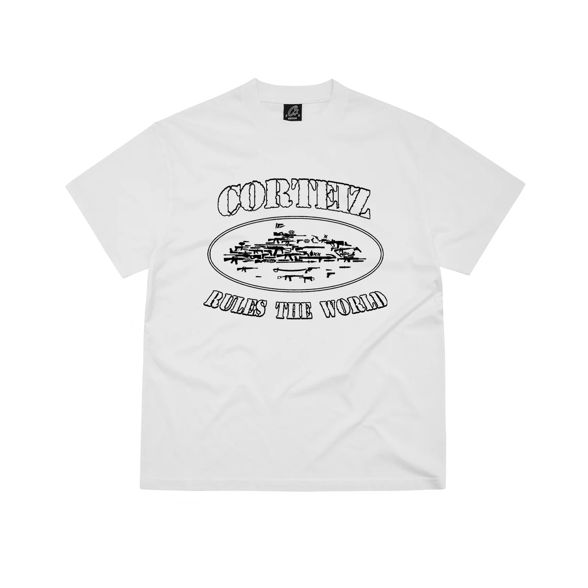 CORTEIZ ARTILLERY TEE WHITE (NEW BLANK)