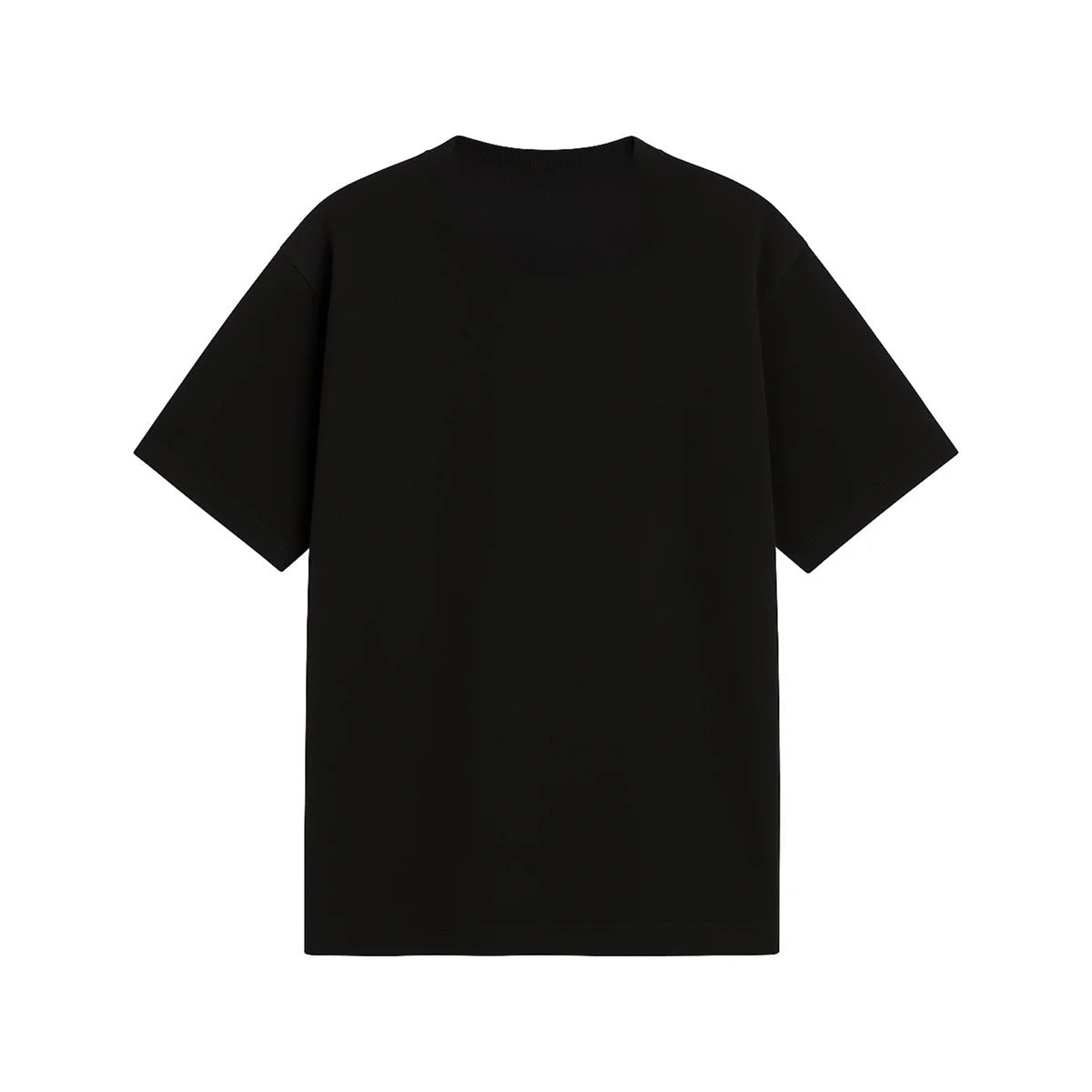 Patchwrk Distressed Barcode Tee Black