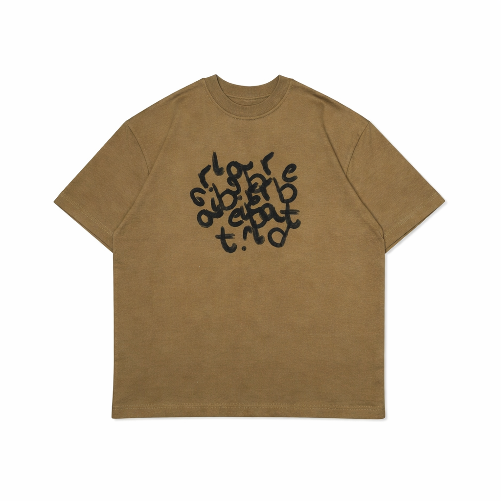 Baire Atelier Puzzle Tee Brown