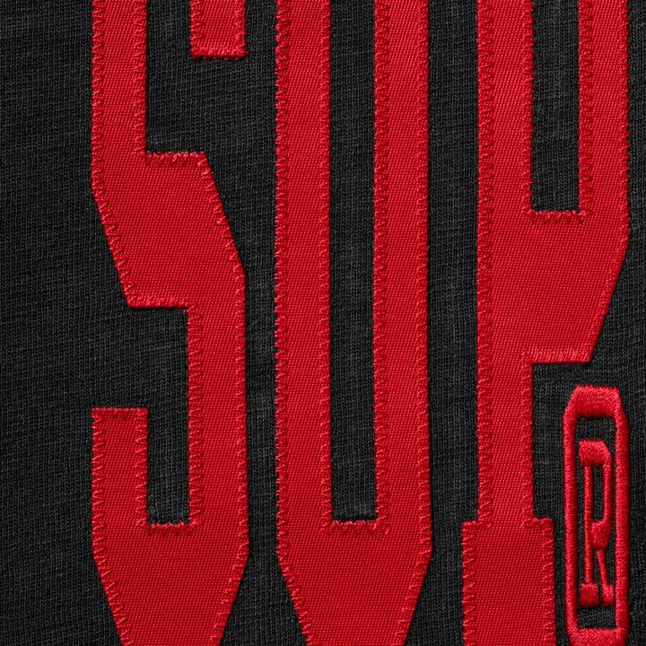 Supreme Stretch Logo S/S Top Black (FW26)