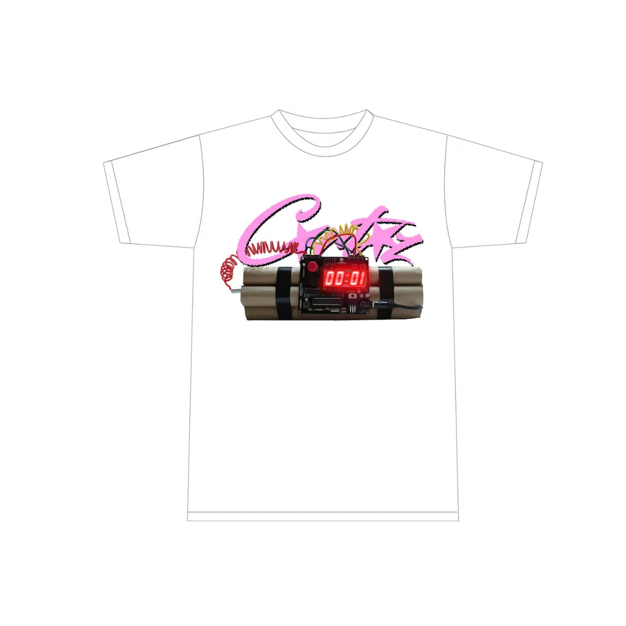CORTEIZ NO TIME 4 LUV TEE WHITE