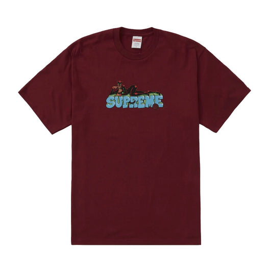 SUPREME CATWOMEN TEE RED