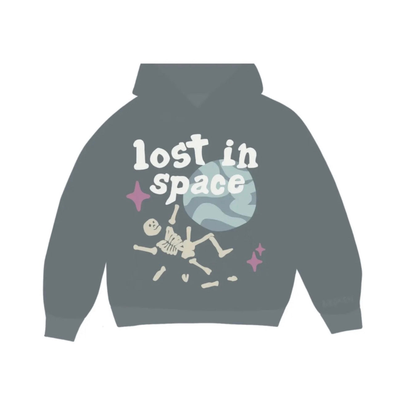  Broken Planet Lost In Space Pullover Hoodie : Clothing