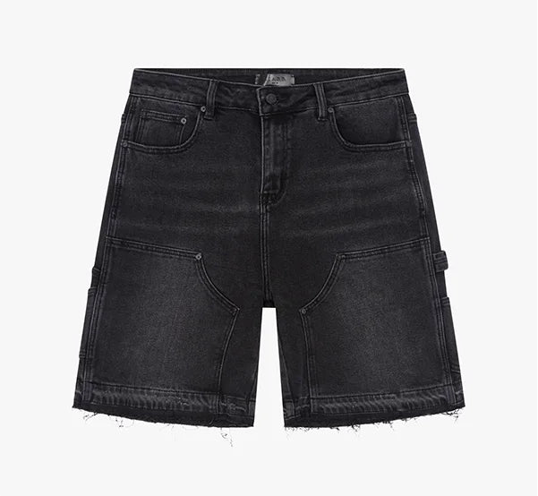 Siarr Carpenter Shorts Black