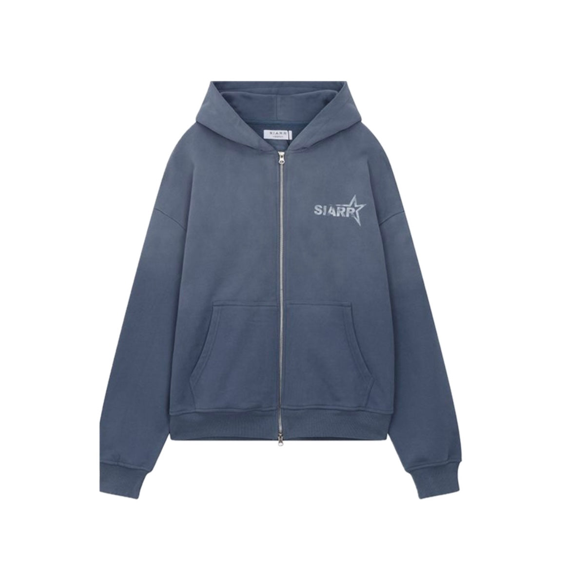Siarr Sunfade Zip Hoodie Blue