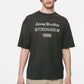 Acne Studios Stockholm 1996 Logo Tee Black