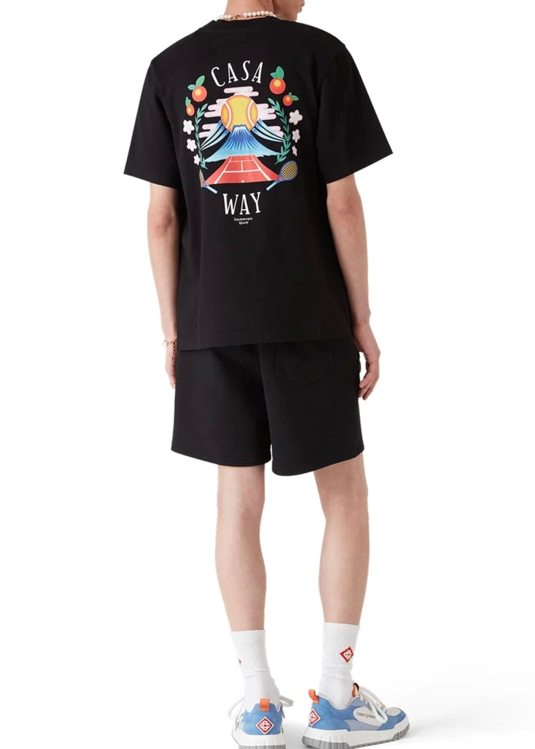 Casablanca Casa Way Mountain Tee Black