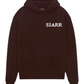 Siarr Knit Hoodie Brown