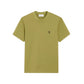 AMI Paris Embroidered Tee Olive Green