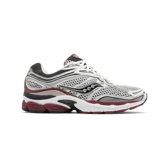SAUCONY OG PROGRID OMNI 9 WHITE SILVER RED