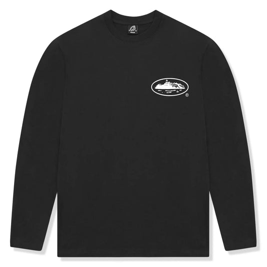 CORTEIZ OG ISLAND LONGSLEEVE TEE BLACK