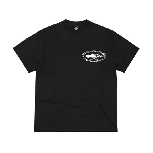 CORTEIZ ISLAND STAMP TEE BLACK (NEW BLANK)