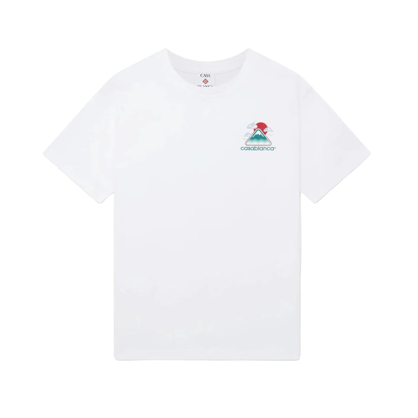 Casablanca Montagne Ondulee Tee White