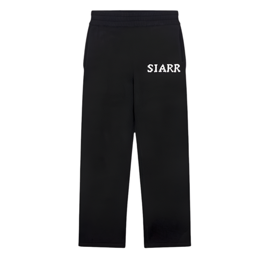 Siarr Knit Joggers Black