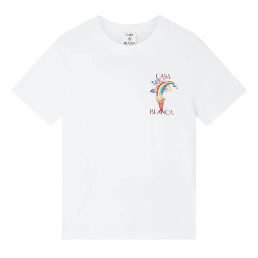 Casablanca Nature Teacher Tee White