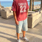 Cardair Varsity Tee Red