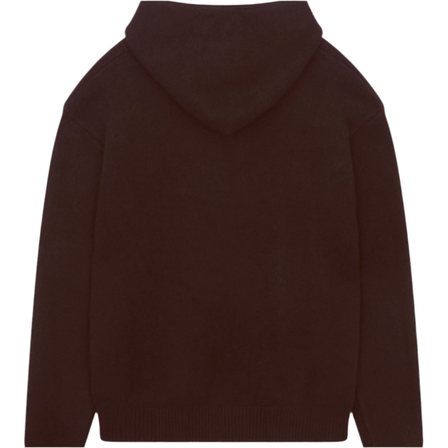 Siarr Knit Hoodie Brown