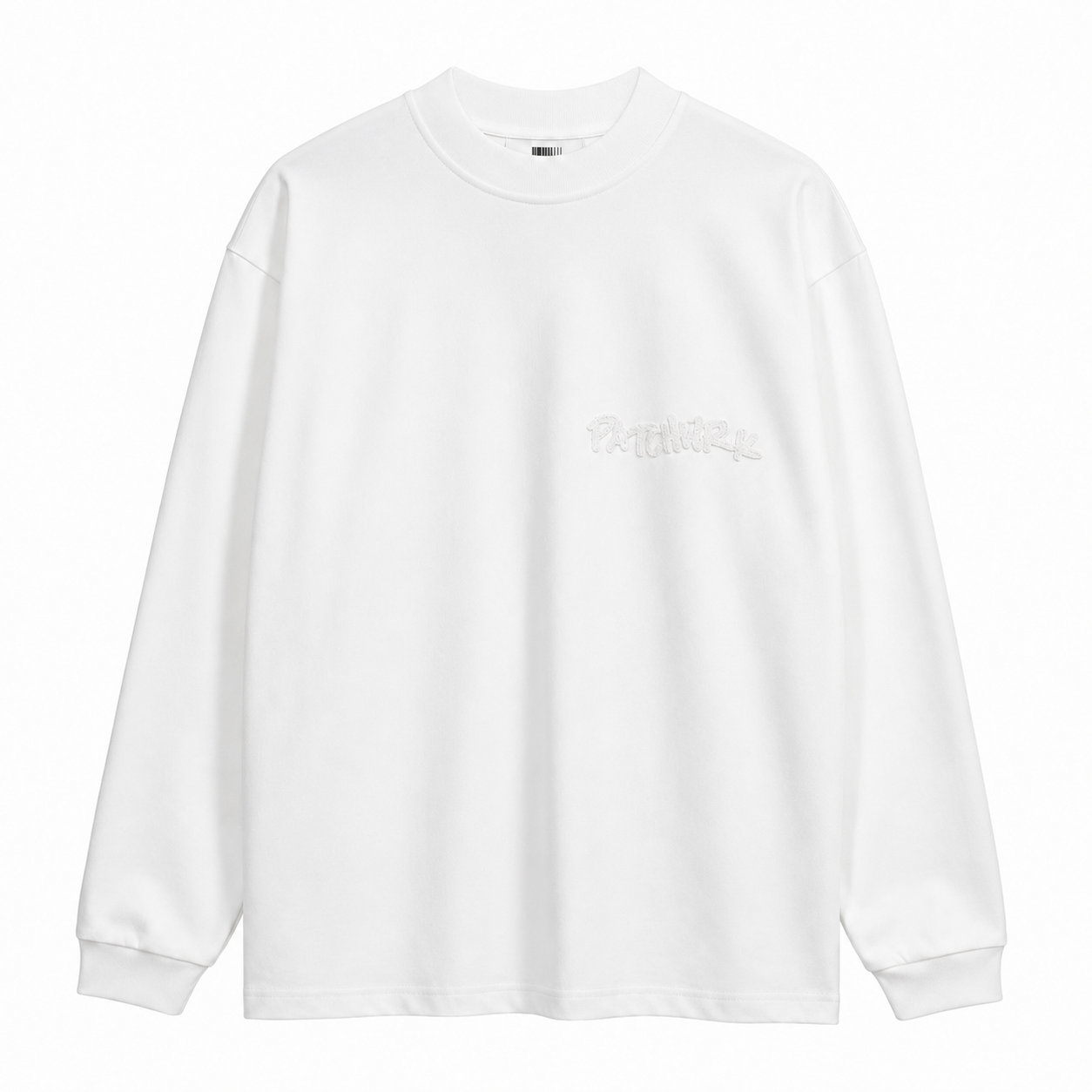 Patchwrk Classic Long Sleeve Tee White